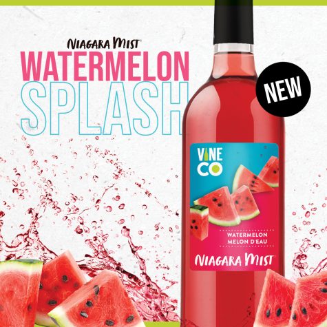 Niagara Mist Watermelon Splash wine kit promotional graphic